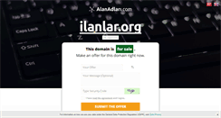 Desktop Screenshot of ilanlar.org