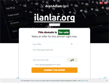 Tablet Screenshot of ilanlar.org
